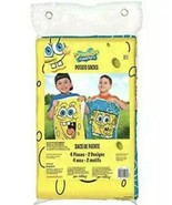 SpongeBob Squarepants Birthday Party Potato Sack Game (4 Pack) 2 Designs - $23.07 CAD