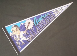 Andres Galarraga Big Cat #14 Colorado Rockies Baseball Pennant Purple Black - £4.43 GBP