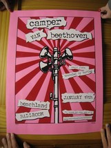 Camper Van Beethoven Poster Concert Beach Land Ballroom January 18 - £105.73 GBP