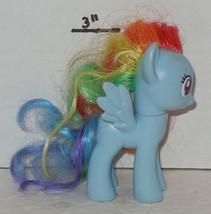 2014 My Little Pony Rainbow Dash G4 MLP Hasbro Blue Cutie Mark Magic - £11.53 GBP
