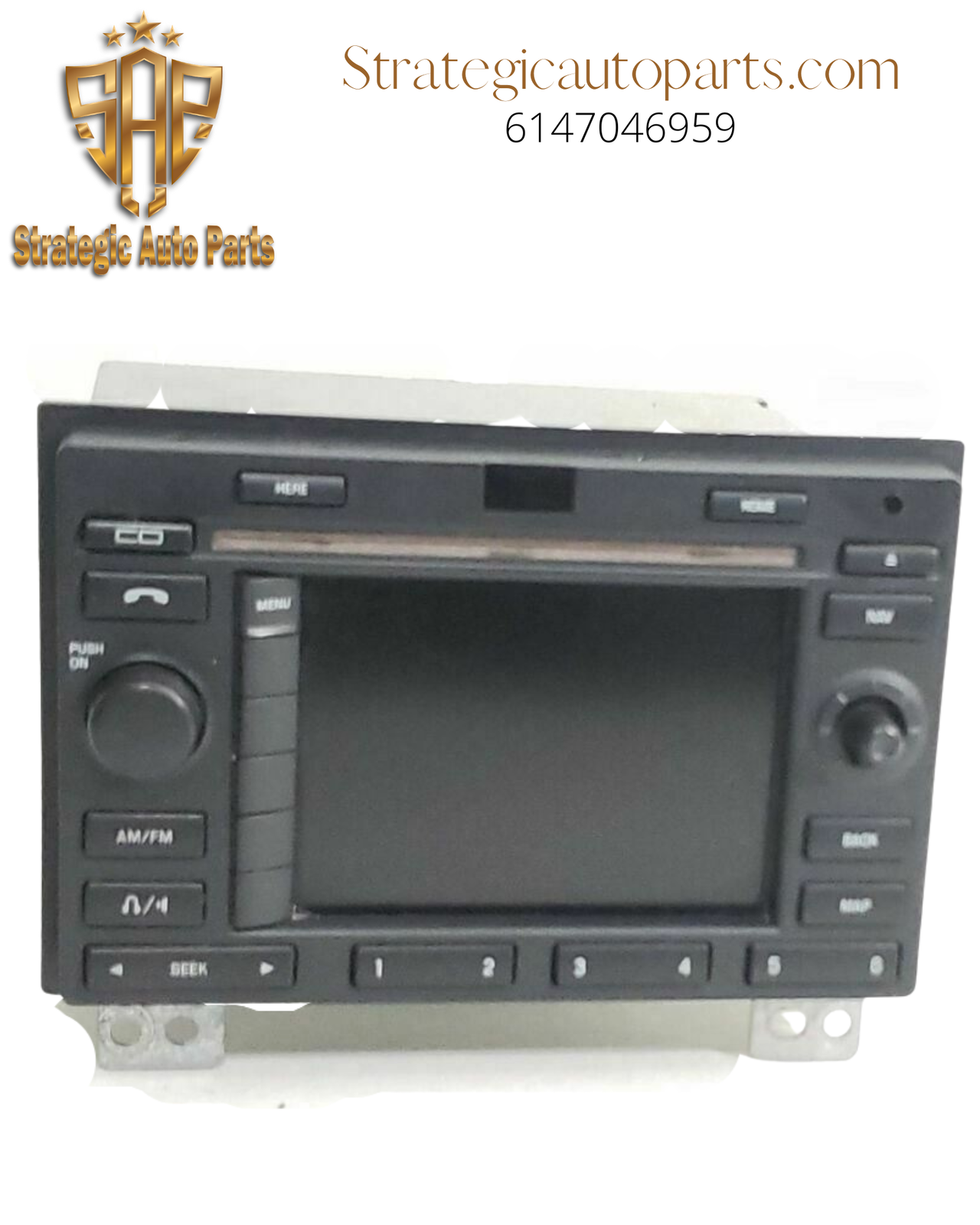 2003-2004 FORD EXPEDITION NAVIGATION RADIO CD PLAYER  4L1T18K931AB - $318.77