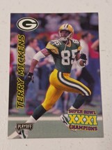 Terry Mickens Green Bay Packers 1997 Playoff Super Bowl XXXI Champions Card #29 - £0.77 GBP