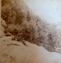 Buttermilk Falls West Point New York NY G W Woodward Stereoview Photo - £7.39 GBP