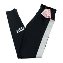 Kappa Leggings Womens Skin Fit Authentic Delina Jet Black Athletic Athle... - $29.52