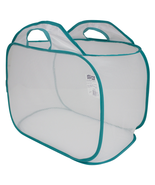 White Mesh Pop-Up Laundry Basket, 21&quot; X 13&quot; X 15.5&quot; - $279.97 MXN