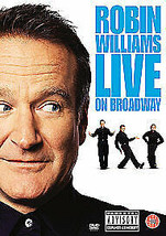 Robin Williams: Live On Broadway DVD (2003) Robin Williams Cert 18 Pre-Owned Reg - $17.80