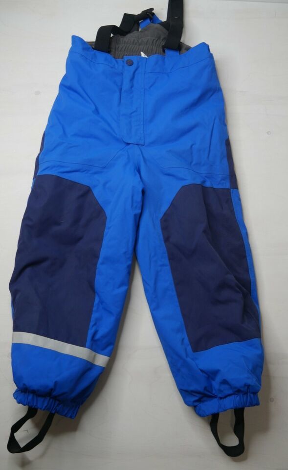 Primary image for Suspender Bib Snow Pants H&M Sport Blue  Youth US Size 6-7 Years EUC