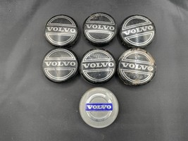 Lot of 7 Volvo Center Caps Dust Cover OEM Volvo Rim Caps - £11.41 GBP