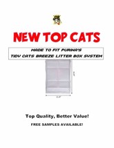 80ct Top Cat CHEAP Litter Box Pads Fits 11.4 x16.9&quot; Name Brand Litter Box System - £36.31 GBP