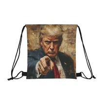 PRESIDENT DONALD TRUMP &quot;I WANT YOU&quot; PATRIOTIC OUTDOOR DRAWSTRING BAG - £19.95 GBP