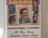 Andy Griffith Cassette Tape Side Splitting Homespun Comedy - £3.86 GBP