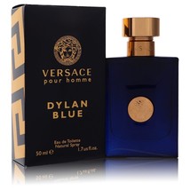 Versace Pour Homme Dylan Blue by Versace Eau De Toilette Spray 1.7 oz for Men - £50.97 GBP