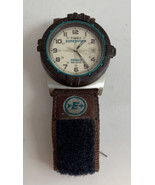 Vintage Timex Expedition Watch Indiglo G9 w/ Brown Nylon Strap Teal WR 5... - £23.35 GBP