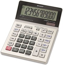 Commercial Desktop Calculator From Sharp, Model Vx2128V, 12-Digit Lcd. - £65.48 GBP