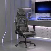  Gaming Chair Black and Grey Faux leather, Metal, Plywood Large - $4,015.00 MXN