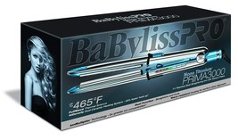 Babyliss Pro Nano Titanium Prima 3000 1.25&quot; Flat Iron BABSS3000T - £142.44 GBP