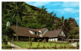 The Crouching Lion Inn &amp; Restaurant at Kahana Bay Kaaawa Hawaii Postcard - £11.64 GBP