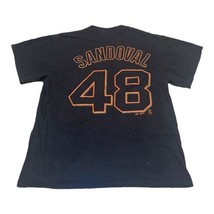 Majestic Tshirt San Francisco Giants Sandoval #48 Men Womens Medium Jersey Shirt - $21.49