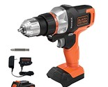 BLACK+DECKER 20V MAX Matrix Cordless Drill/Driver (BDCDMT120C), Drill Ki... - $118.25