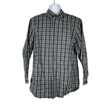 Carhartt Men&#39;s Relaxed Fit Plaid Long Sleeved Dress Shirt Size M - £14.78 GBP