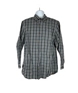 Carhartt Men&#39;s Relaxed Fit Plaid Long Sleeved Dress Shirt Size M - £14.49 GBP