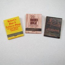 3 Matchbook Covers Roberts Pipe Tobacco Shop The Board Walk Phoenix Nepe... - $14.99