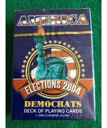 RANKS America Elections 2004 Democrats Deck Of Playing Cards NEW - $181.29 MXN