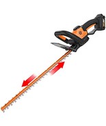 WORX WG261 20V Power Share 22&quot; Cordless Hedge Trimmer (Battery &amp; Charger - $137.71