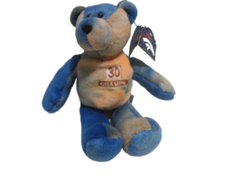Vintage 1998 Denver Broncos Terrell Davis Champs 8 1/2&quot; Teddy Bear  Pro Bear - £15.04 GBP