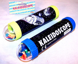 12 Deluxe Glow In Dark Kaleidoscope Fun Space Kids Toys - £14.87 GBP