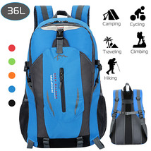 36L Waterproof Lightweight Backpack Hiking Daypack for Camping Travel Anti-theft - £28.74 GBP