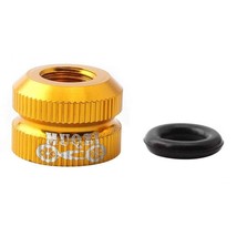 heiyun Bicycle Aluminium Alloy Lock Nut Tire Nozzle Bike Vacuum Tire Law... - £22.78 GBP