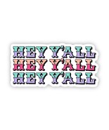 Teal &quot;Hey Y&#39;all&quot; Sticker - €3,41 EUR