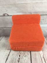 American Girl Doll  - Orange Futon or Folding Chair for Moon & Stars bedroom set - $19.79