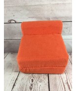 American Girl Doll  - Orange Futon or Folding Chair for Moon &amp; Stars bed... - $26.88 CAD