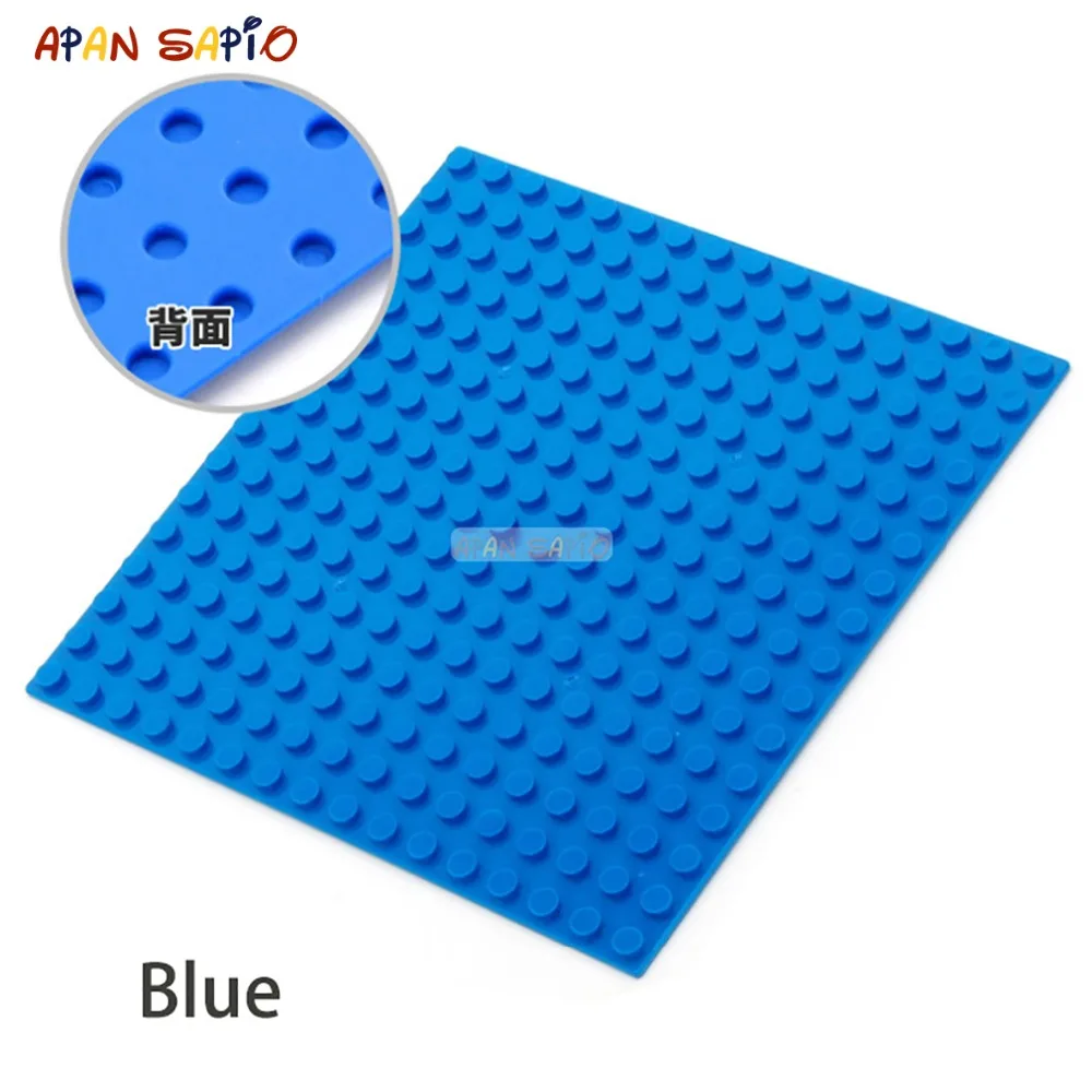 Play 16X16 Dots DIY Building Blocks Baseplates Bricks Educational Aemblage Const - £23.68 GBP