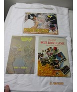 3 Vintage 1987 -1990 University of Michigan Football Program UCLA Arizon... - €21,49 EUR