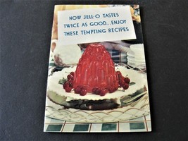 Now JELL-O Tastes Twice As Good……Enjoy These Tempting RECIPES- 1934 Booklet. - £7.94 GBP