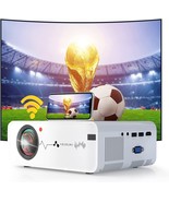 Mini Projector, Portable Wifi Movie Projector For Outdoor Use, 8000L 108... - £72.64 GBP