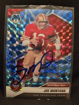 Joe Montana Hand Signed Football Card Autographed San Francisco 49ers HO... - $29.00