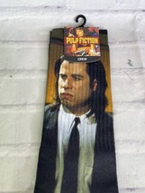 Pulp Fiction Movie Vincent Jules Sublimated All Over Print Novelty Crew Socks - £13.84 GBP