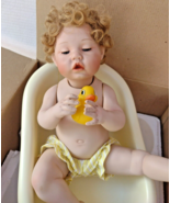 Ashton Drake Clean as a Whistle Porcelain Baby Doll w/ CoA Titus Tomescu... - £33.62 GBP