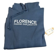 Florence Marine X Marine Exploration Hoodie Dark Blue Size Small New NWT - $904.61 MXN