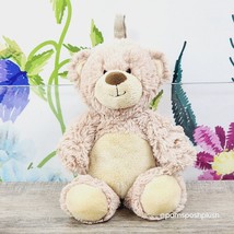 Kellytoy Teddy Bear Rattle Lovey 10&quot; Crib Baby Soft Toy Stuffed Animal - £7.46 GBP
