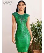 Bandage Hollow Out Bodycon Club Dress - $101.95