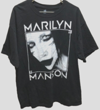 $20 Marilyn Manson 2012 Hey Cruel World Concert Tour Black Gothic T-Shir... - £16.52 GBP