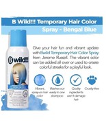 Two (2) ~ B WILD ~ Temporary Hair Color ~ BENGAL BLUE ~ Spray On ~ Wash Out - £14.71 GBP