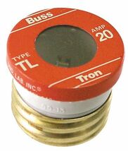 Bussmann - Cooper TL-20PK4 4 Count 20 Amp Time Delay Plug Fuses - $31.41 CAD