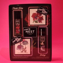 Nest Fragrances Inked Black Tulip &amp; Indigo Rollerballs + Scented Tattoo Duo Set - £26.37 GBP