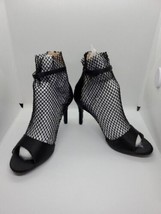 Chic By Lady Couture Heels Ariana Size 9 Black Rhinestones - £19.73 GBP